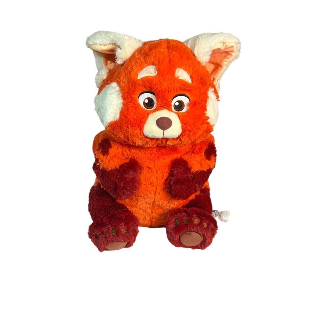 Disney Pixar Turning Red Movie Mei Panda Plush 18" Disney Store Red Panda